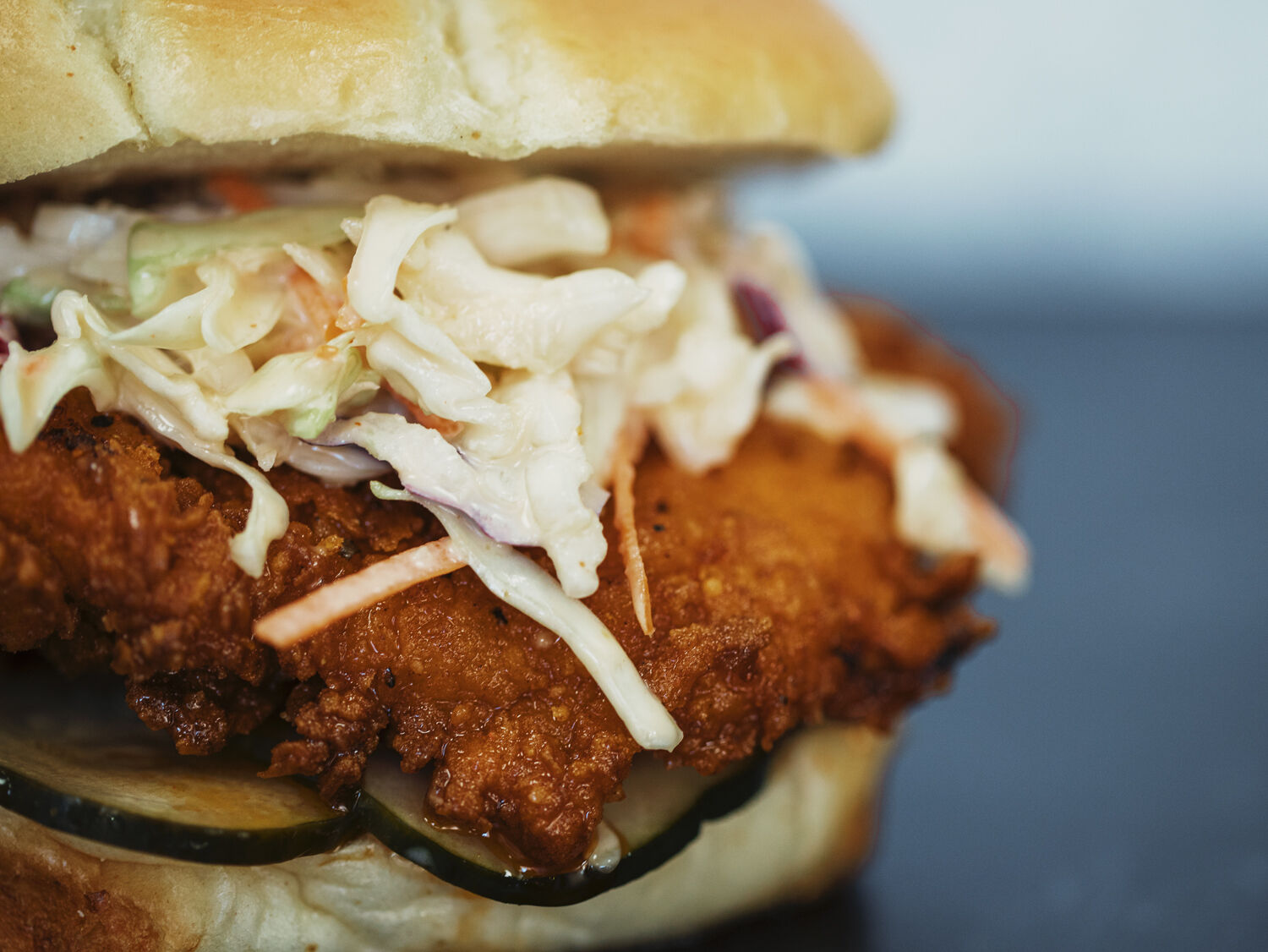 Hot Chicken Sandwich from Brassy Bird
